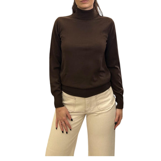 Dolcevita in lana merino Testa di moro MAGLIE COLLO ALTO TESTA DI MORO AlEXANDRE STONE 