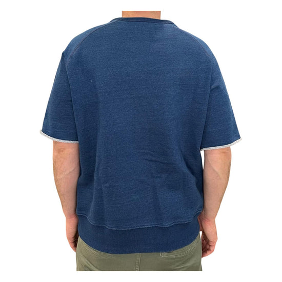 Felpa uomo Bar Harbour Indigo Bleach. 4011 INDIGO BLEACH BL'KER 