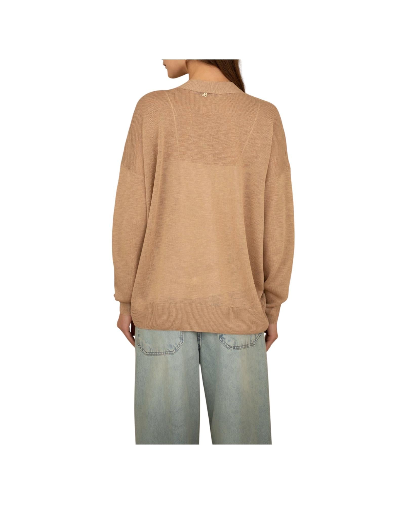 Cardigan in viscosa Corda F02O0237 CORDA PHILIA LOFT 