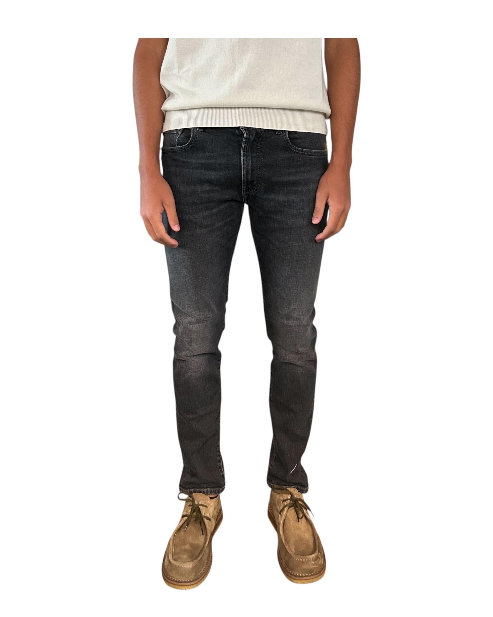 Jeans slim Dark grey 048 MOD 5 SLIM DARK GREY MODFITTERS 