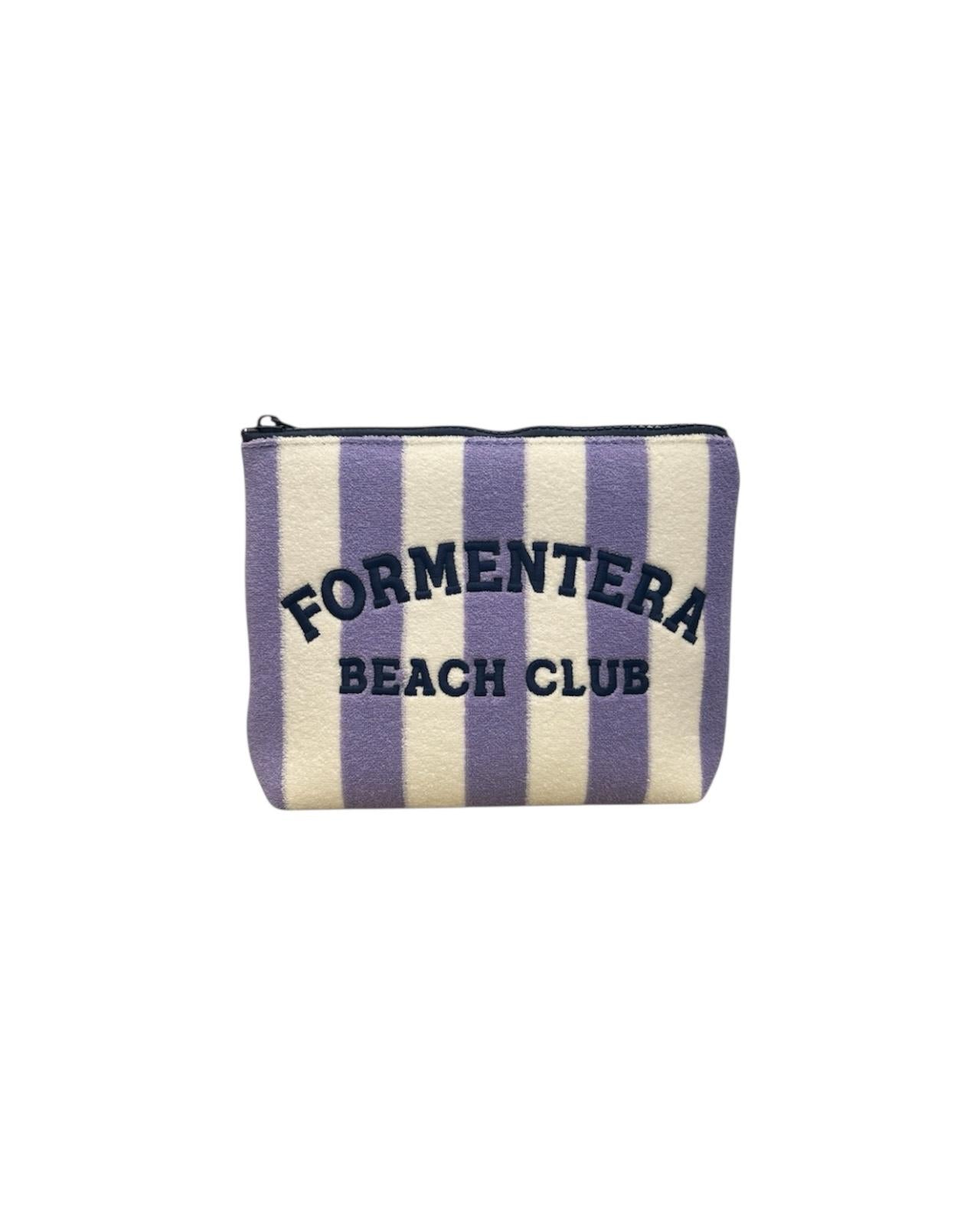 Pochette Aline con stampa a righe ALI0003 05317H MC2 SAINT BARTH 