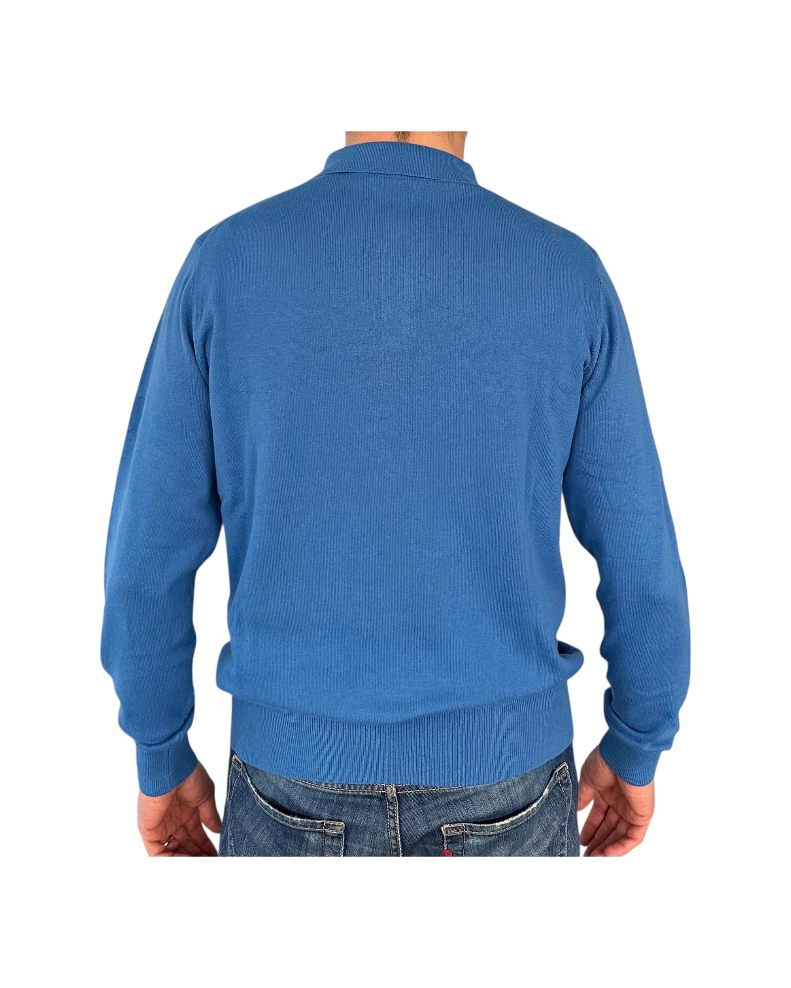 Polo uomo azzurro POLO UOMO AZZURRO RE.VI.VAL 