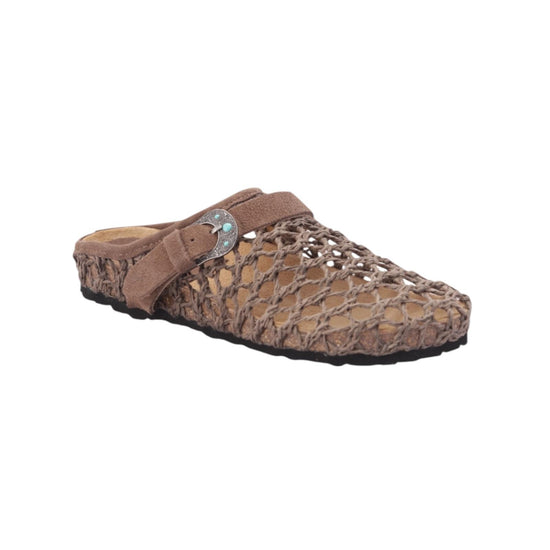 Sabot Thais intrecciato Marrone THAIS MARRONE TAJI 