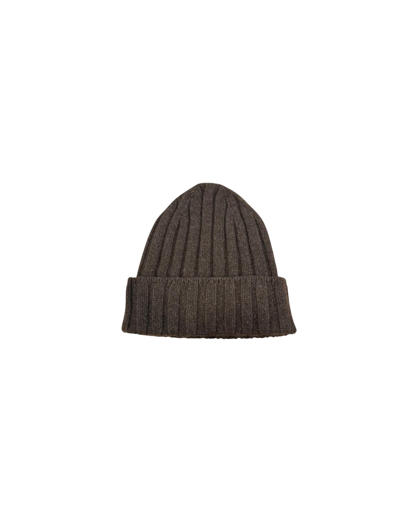 Cappello uomo in cashmere Marrone melange W9010 128 BL'KER 