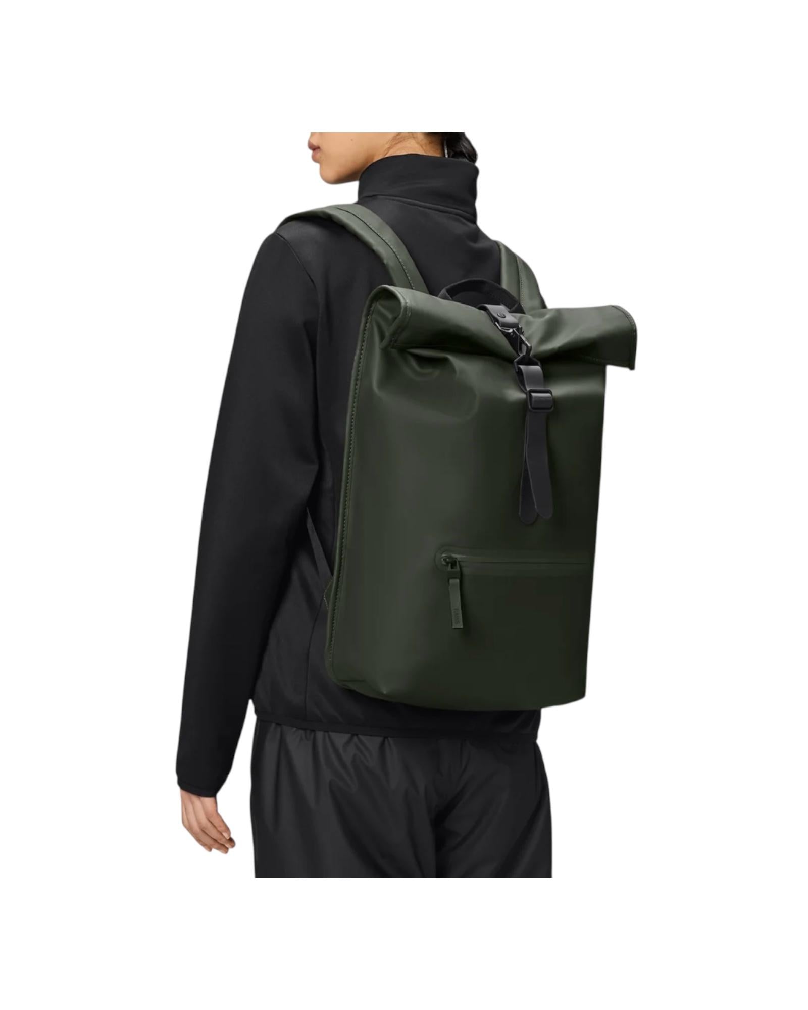 Rolltop Rucksack Green RA13320 GRE RAins