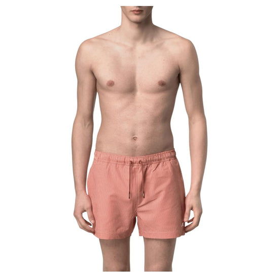 Costume a righe White Orange brownish K8141KW C07 K-WAY 