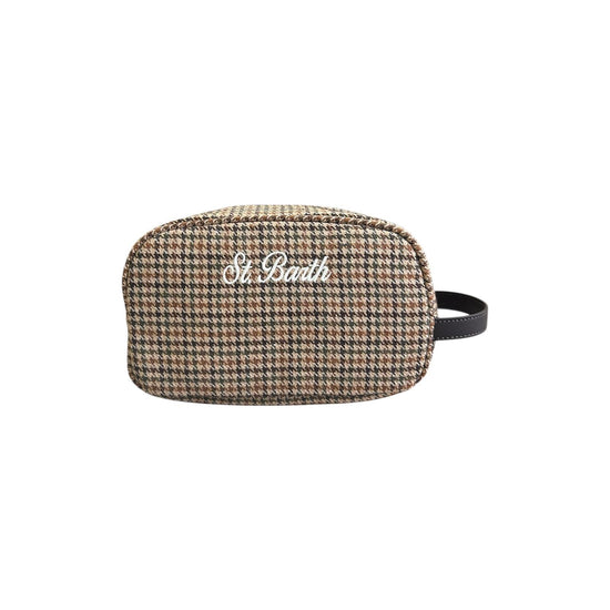 Beauty Westwood Pied de poule Marrone WES0009 00188I MC2 SAINT BARTH 