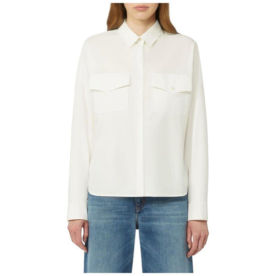 Camicia in oxford di cotone Bianco PESI 001 MAX MARA WEEKEND 
