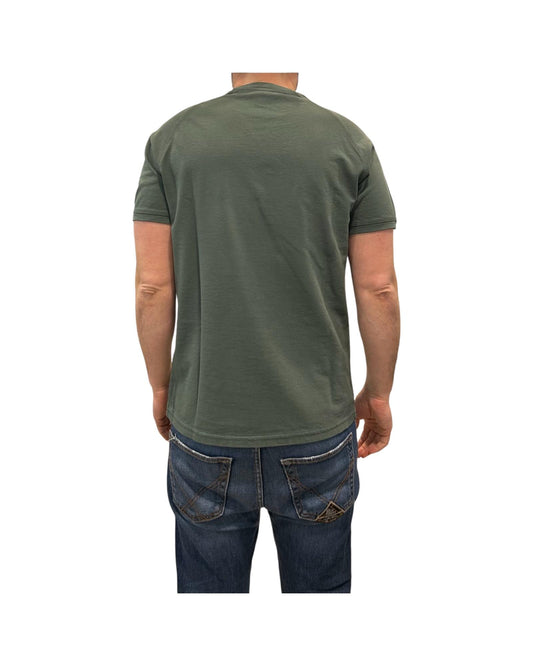 T-shirt Uomo Salem Raglan Piquet Green 1006 03 GREEN BL'KER 