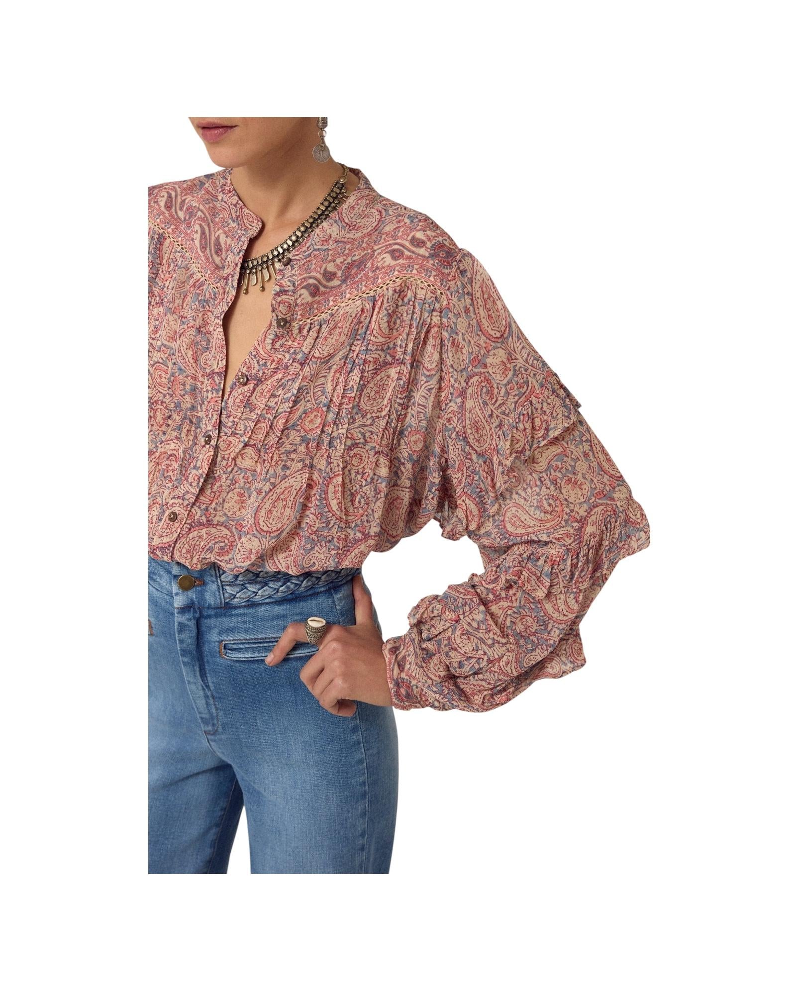 Camicia Cosima Wild Dust COSIMA WILD DUST MAISON HOTEL 