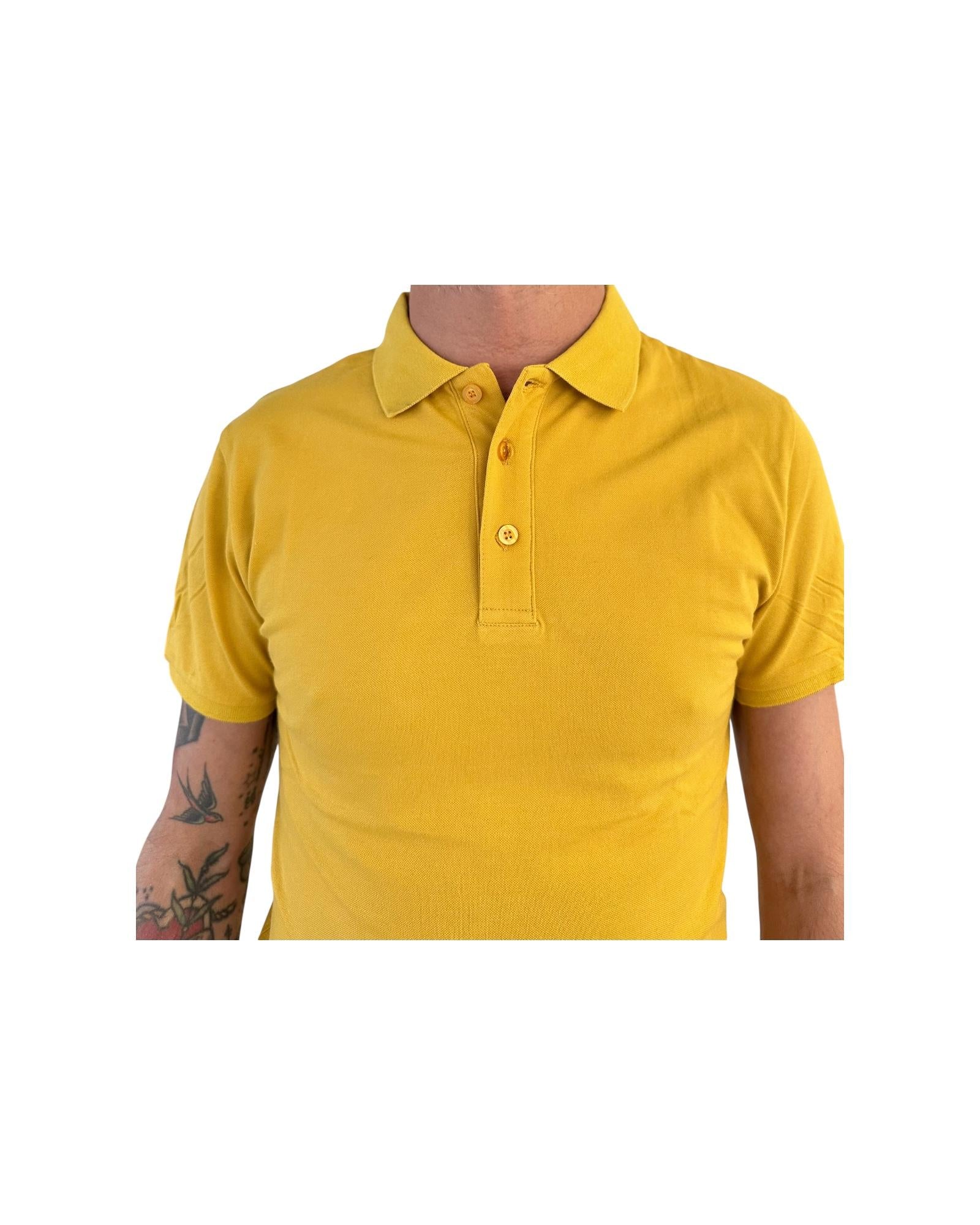 Polo in cotone Giallo POLO COTONE GIALLO RE.VI.VAL 