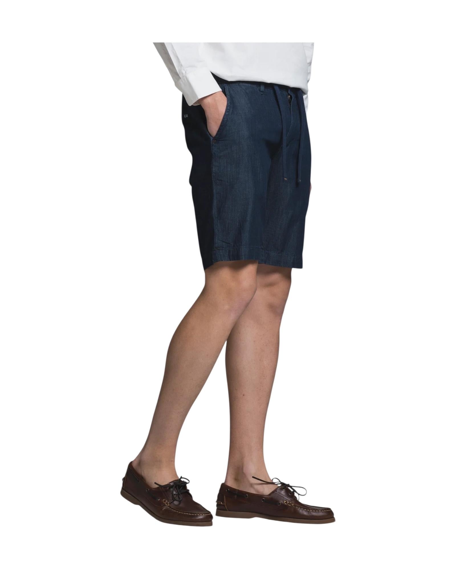 Bermuda in Chambray Dark blue NILS CMBC99 IMPURE 