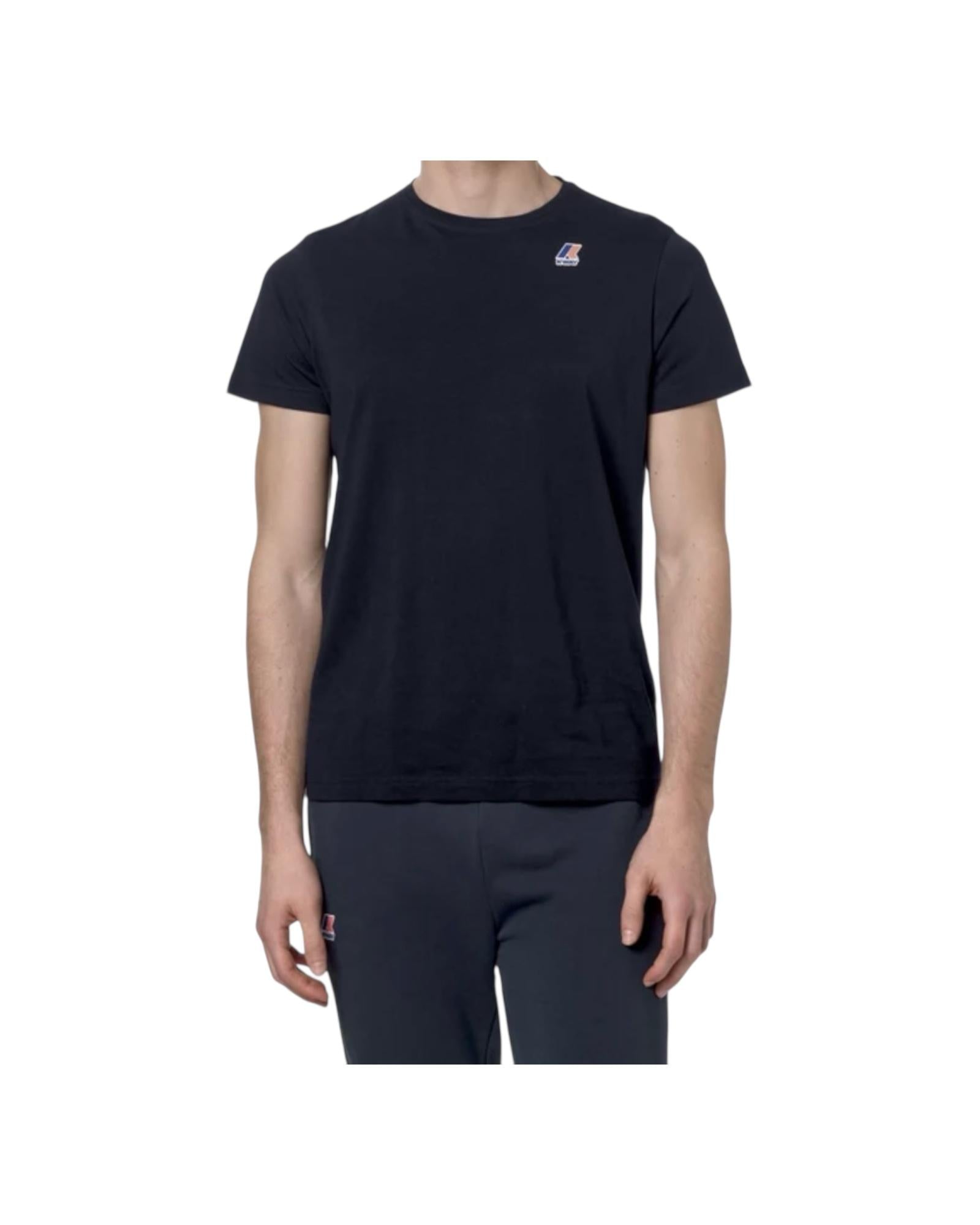 T-shirt Le Vrai Edouard blue depht K007JE0 K89 K-way