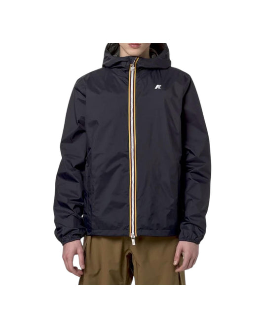 Giacca corta reversibilie Blue depth Beige K2124EW B1A K-WAY 