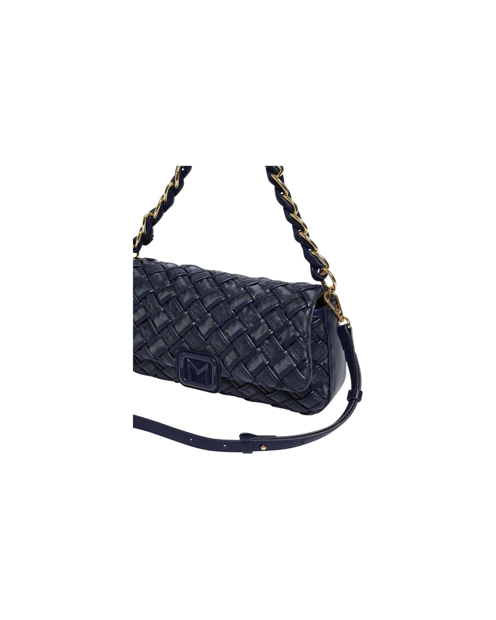 Borsa Le Muse medium con intreccio Blu EMILY 003 MARELLA 