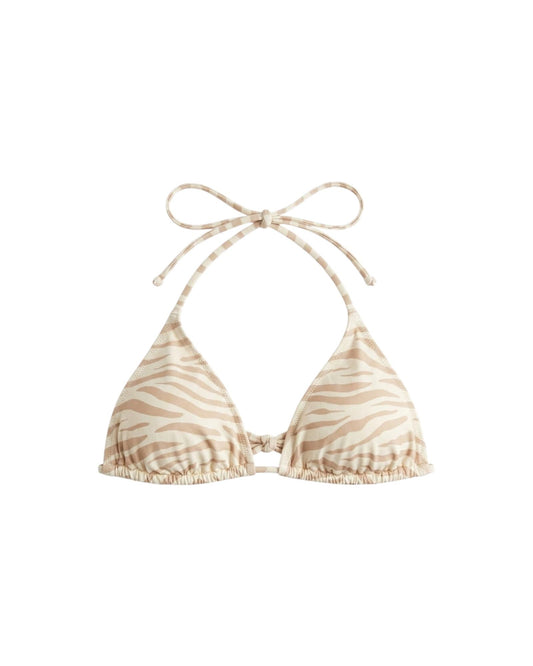 Top con stampa Zebrata Beige LEH0001 08702L MC2 SAINT BARTH 