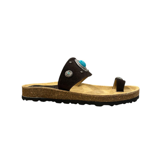 Sandalo Brahma Suede Testa di moro BRAHMA SUEDE TESTA DI MORO TAJI 