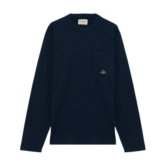 T-shirt Pocket maniche lunghe Blue navy RRU689CA160111 C0048 ROY ROGER'S 