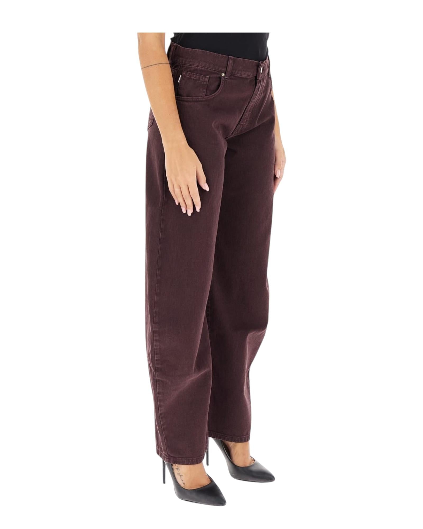 Jeans Mia Bordeaux Relaxed DF5109 BORDEAUX VICOLO