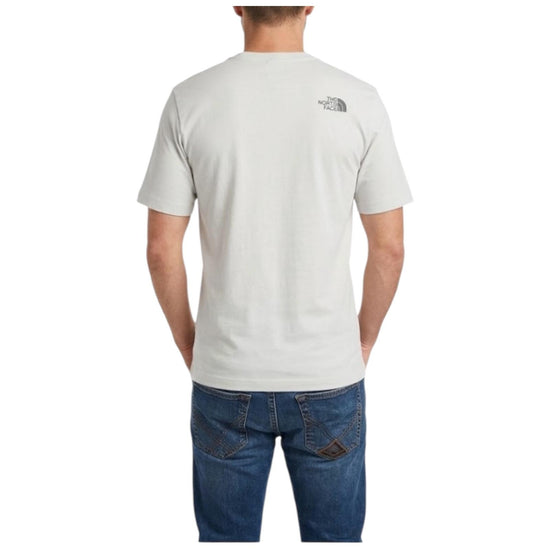 T-shirt Mountain Line White M MNT LINE RG WHITE THE NORTH FACE 