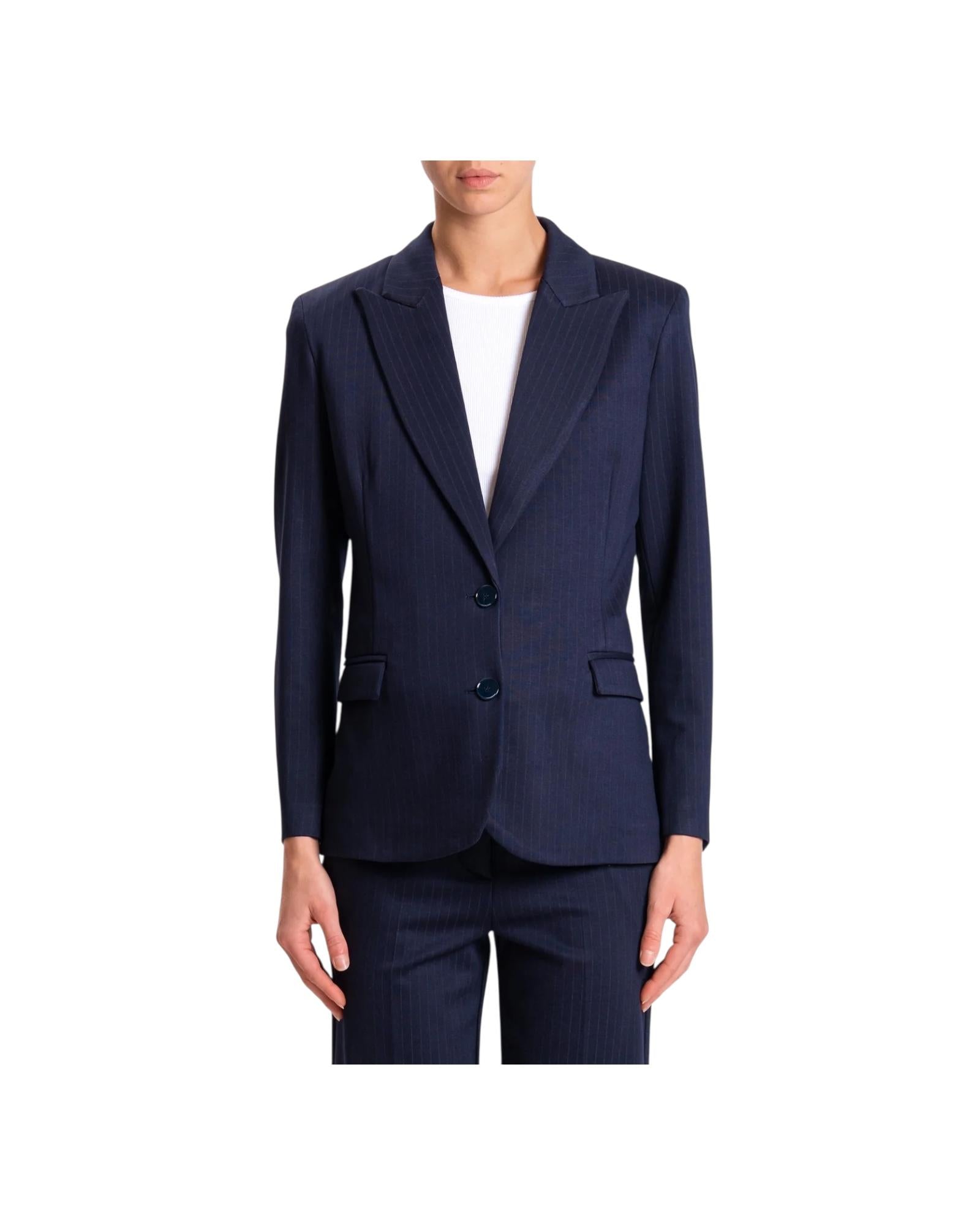 Blazer Gessato Blu TF0143 BLU VICOLO