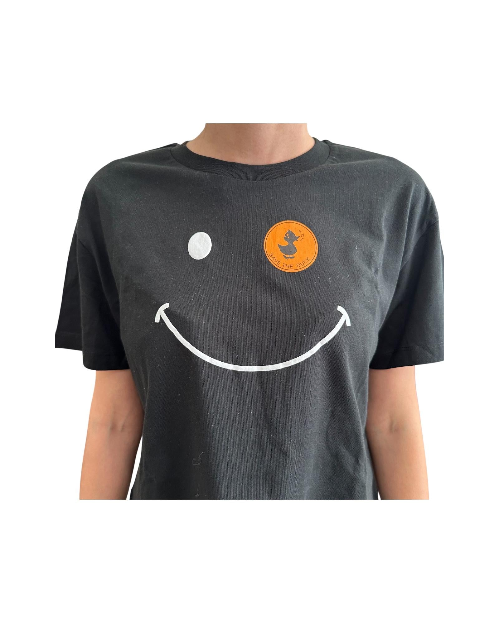 T-shirt crop Gilma nero GILMA 10000 SAVE THE DUCK 