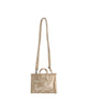 Phone bag in lino beige