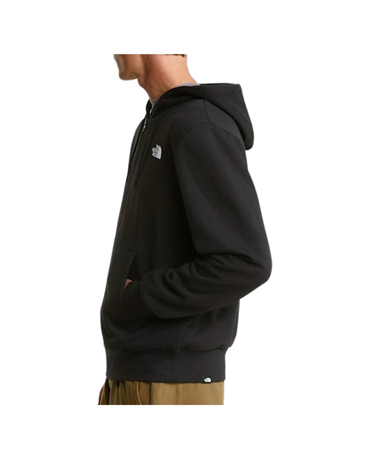 Felpa con cappuccio Simple Dome Black M SD LIGHT REG BLACK THE NORTH FACE 
