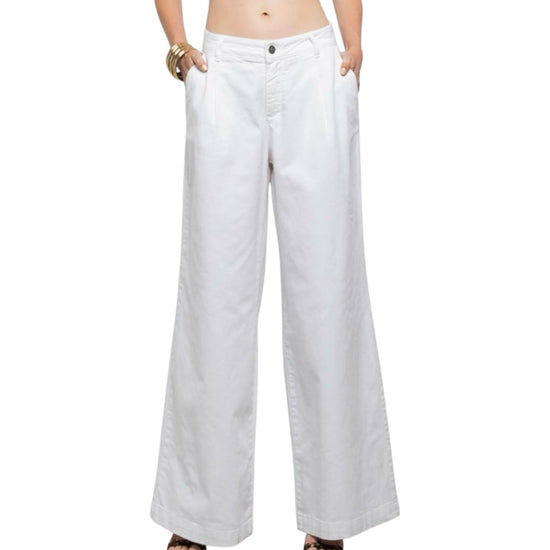 Jeans Selene Palazzo Bianco SELENE 15 BIANCO GOD SAVE DENIM 