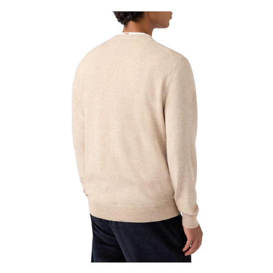 Maglione girocollo con ricamo Sto na bomba HER0024 03499I MC2 SAINT BARTH 