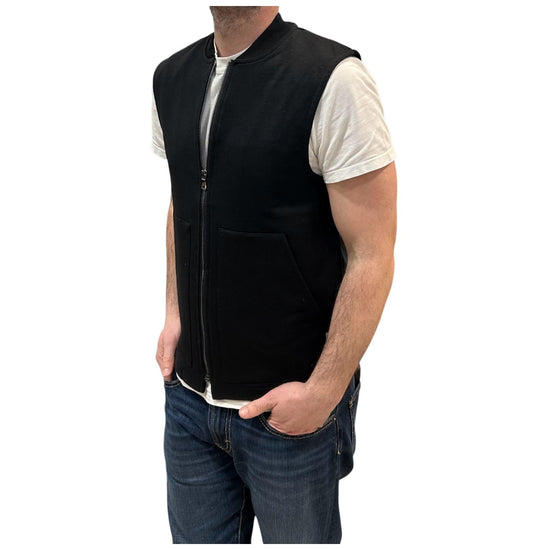 Gilet in cotone Nero DURANGO NERO MENTORE 