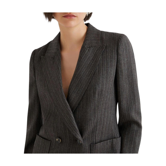 Blazer Doppiopetto in pura lana Grigio ANDREIS 005 MARELLA 