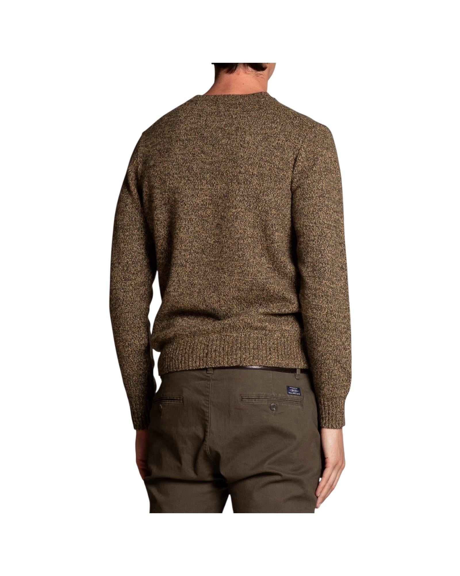 Maglione in moulinè Brown DUKE WN7C29 IMPURE 