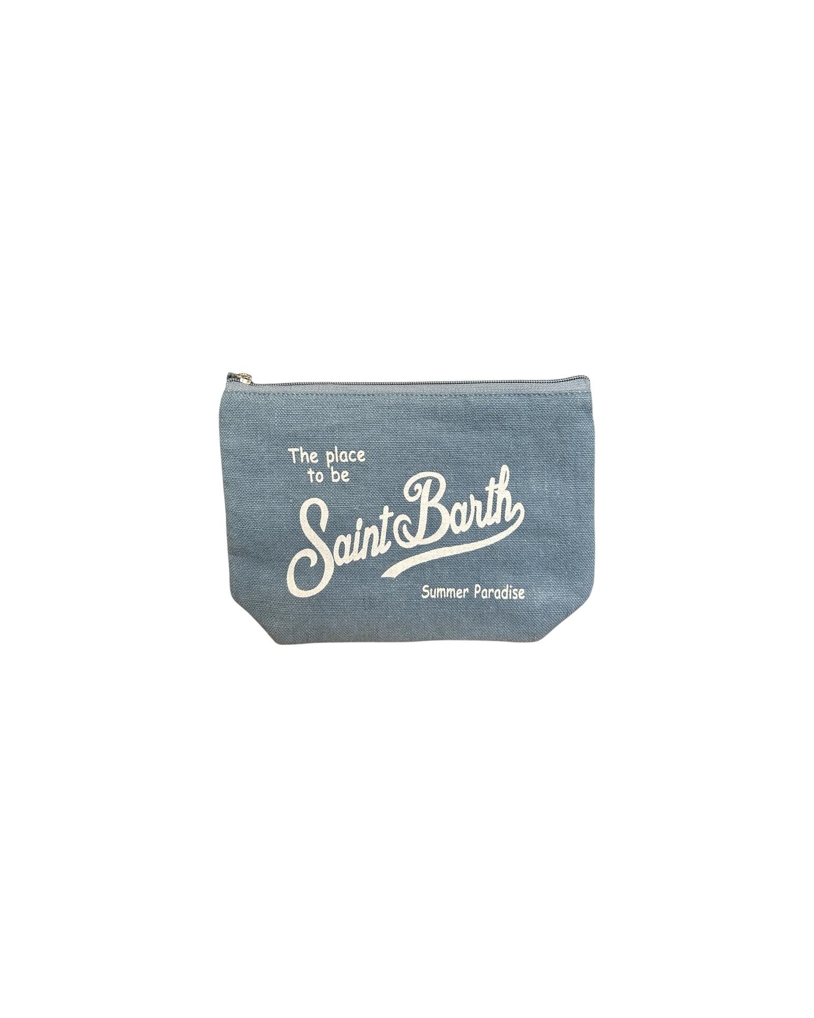 Pochette Aline in lino Denim ALI0004 00262L MC2 SAINT BARTH 