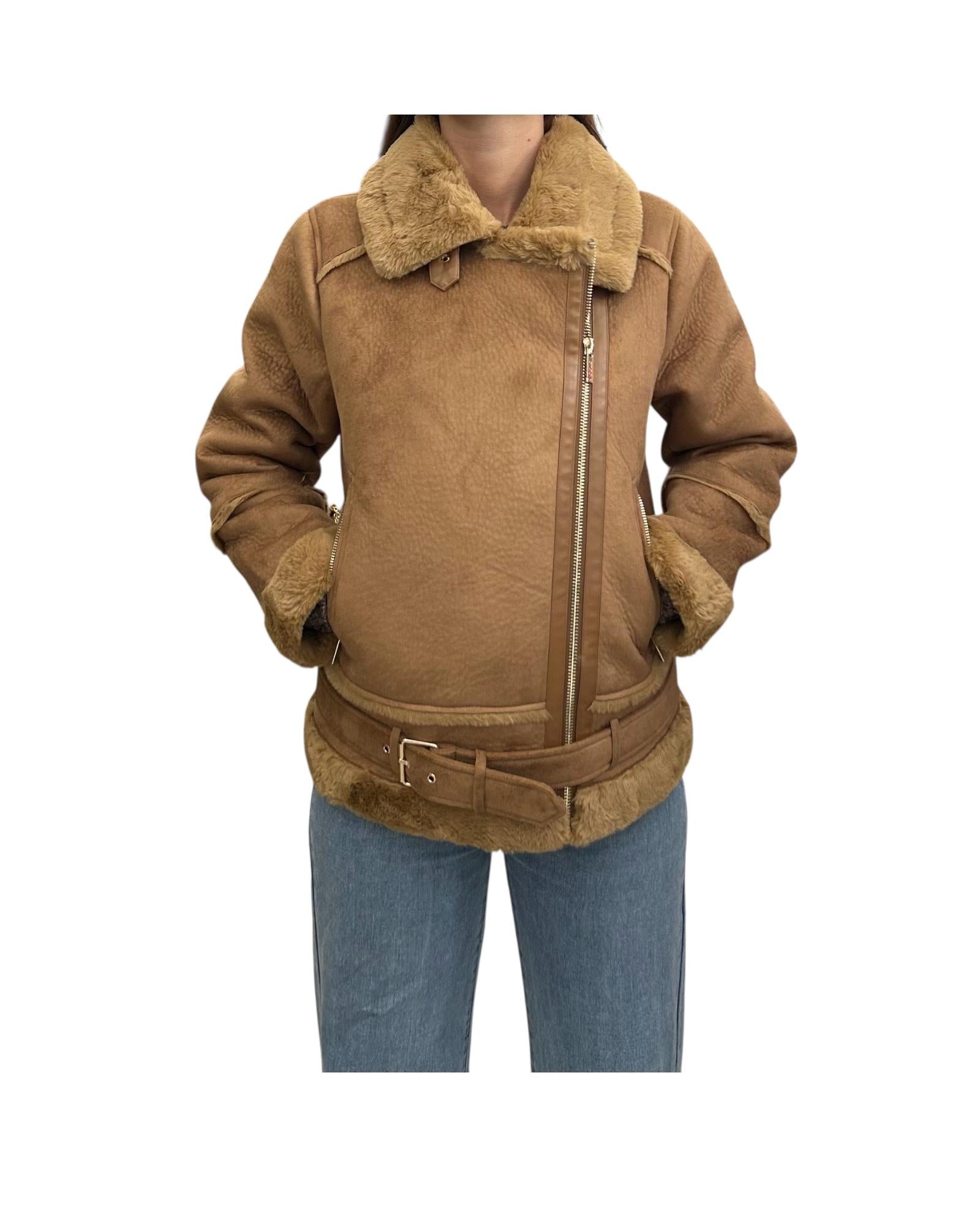 Montone Donna Cammello TF0091 CAMMELLO VICOLO