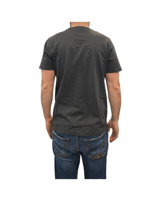T-shirt uomo Eagle Lake Fiammata Faded black 1009 FADED BLACK BL'KER 
