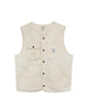Gilet in canvas White