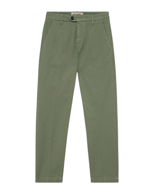 Pantalone chino conduit, army green. RRU90120C9250112 C0085 ROY ROGER'S 
