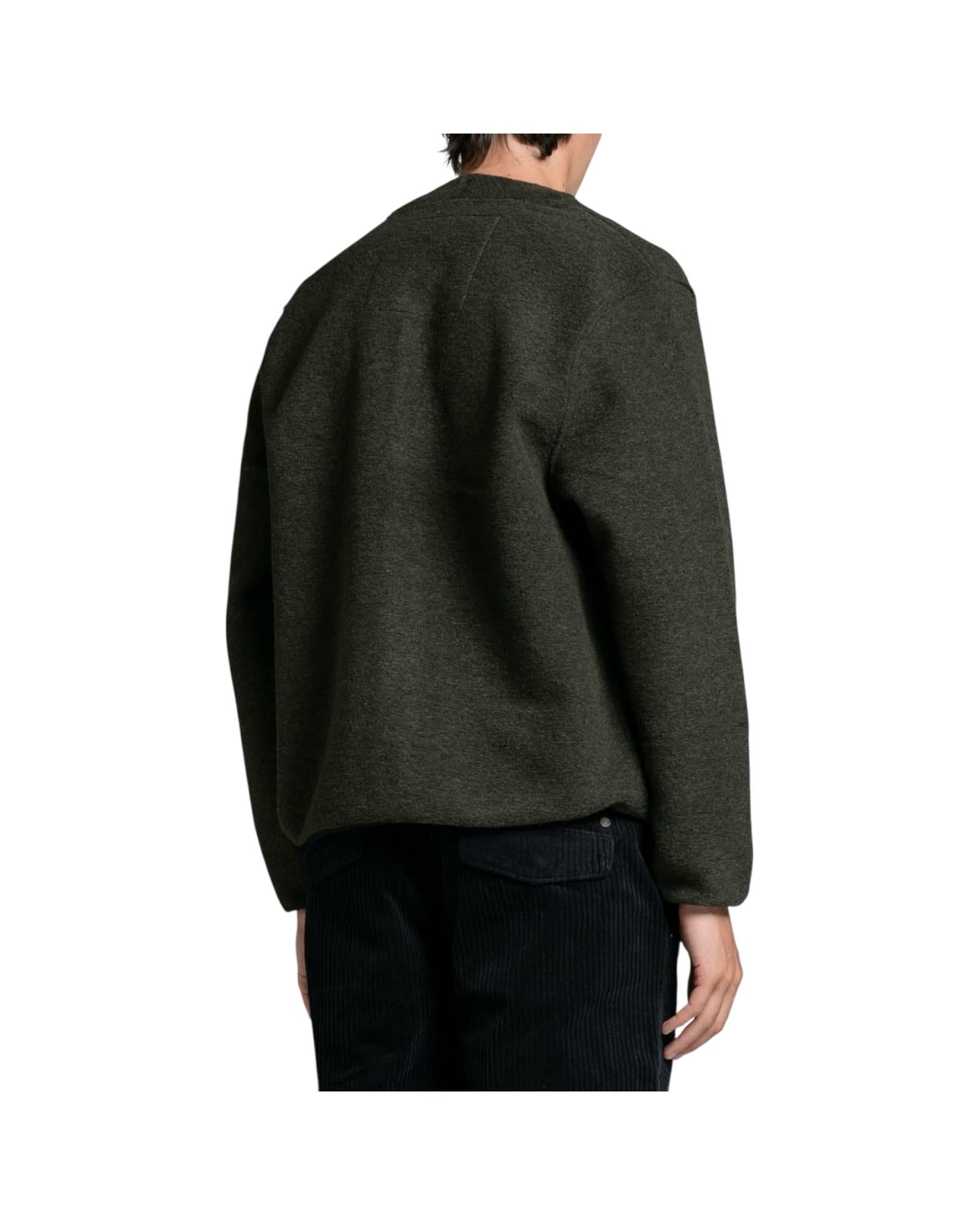 Cardigan Dover misto lana Green DOVER MWBC06 IMPURE 