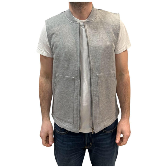 Gilet in cotone Grigio DURANGO GRIGIO MENTORE 