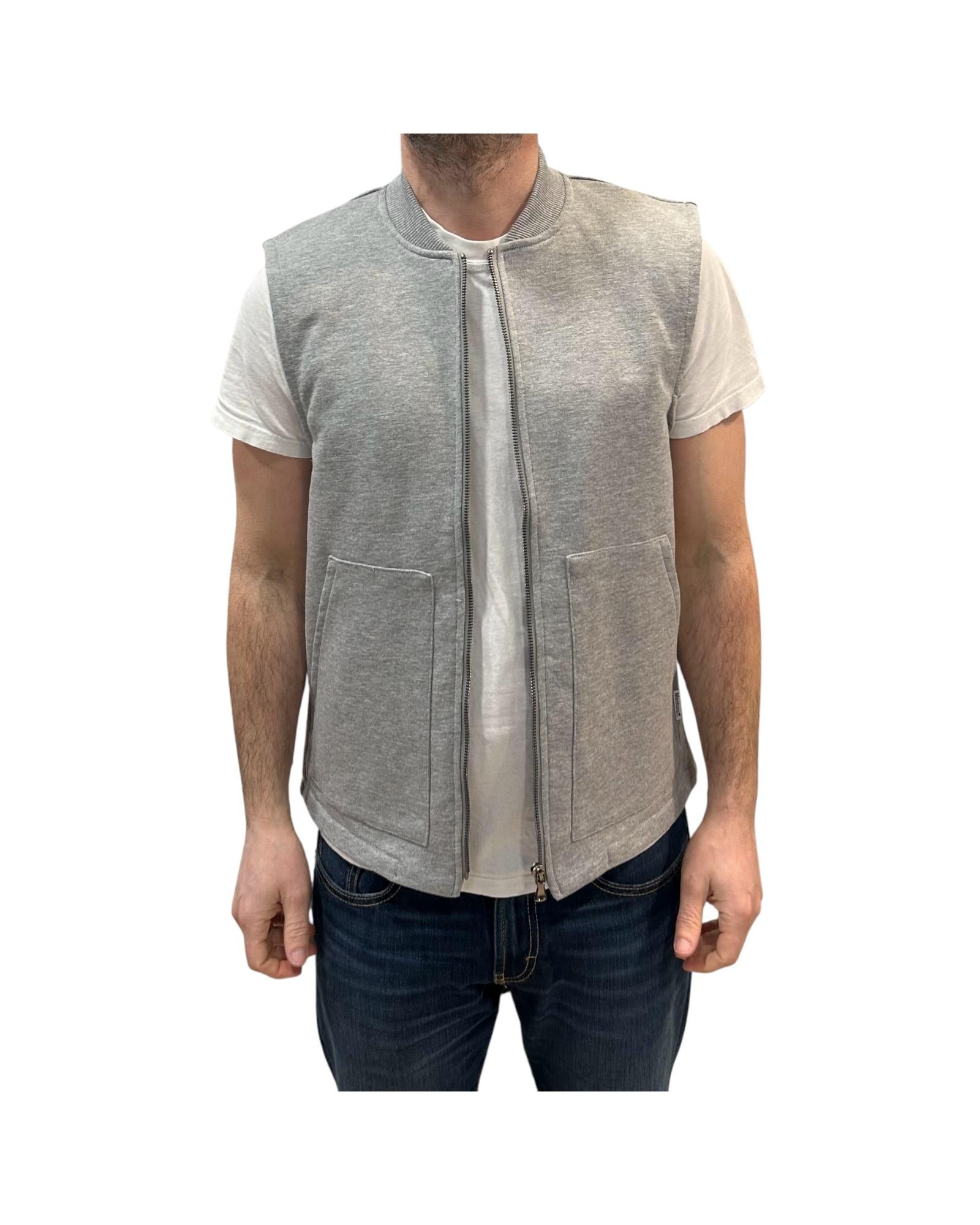 Gilet in cotone Grigio DURANGO GRIGIO MENTORE 