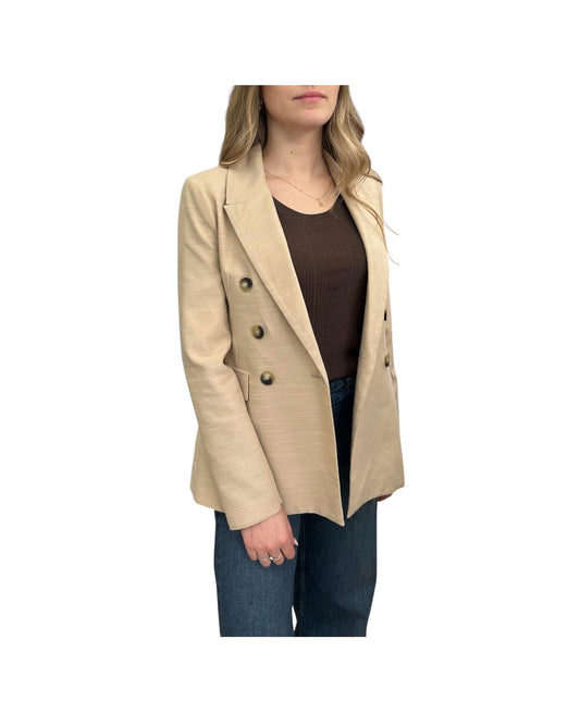Blazer doppiopetto Beige JGE Q033 021 HAVEONE 