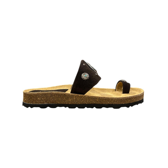 Sandalo Brahma Suede Testa di moro BRAHMA SUEDE TESTA DI MORO TAJI 