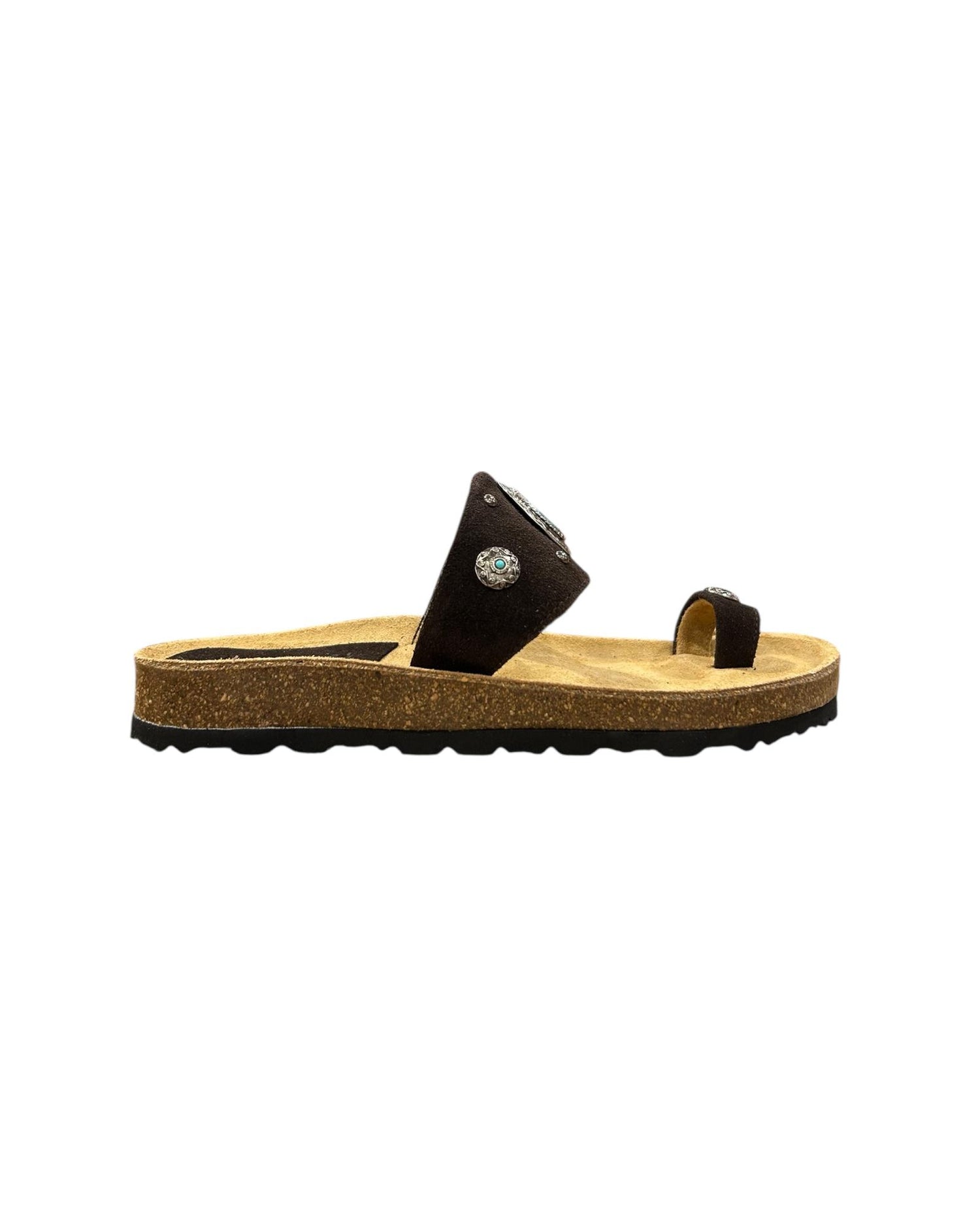 Sandalo Brahma Suede Testa di moro BRAHMA SUEDE TESTA DI MORO TAJI 
