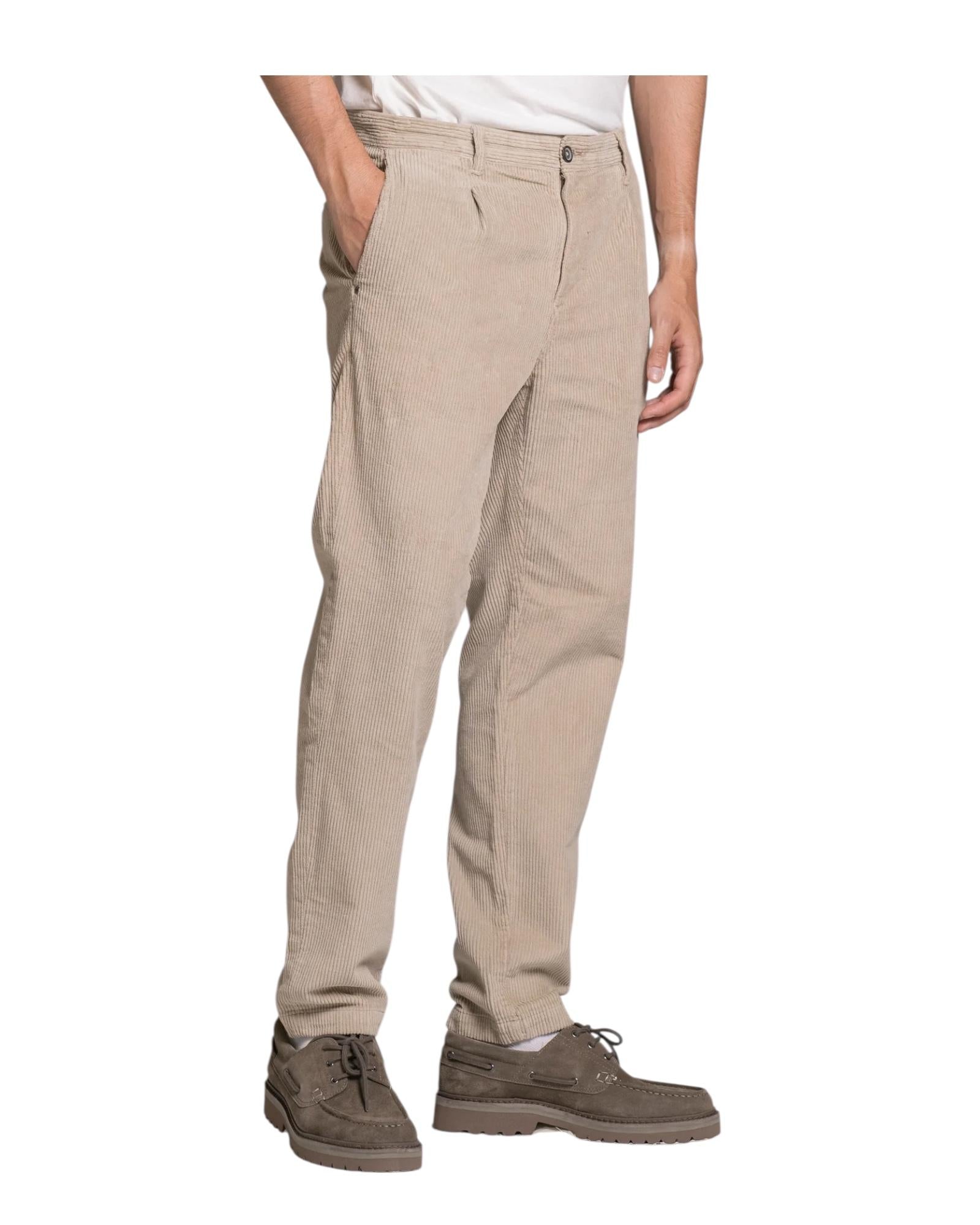 Pantalone in velluto Sand MIHARA V05C42 IMPURE 