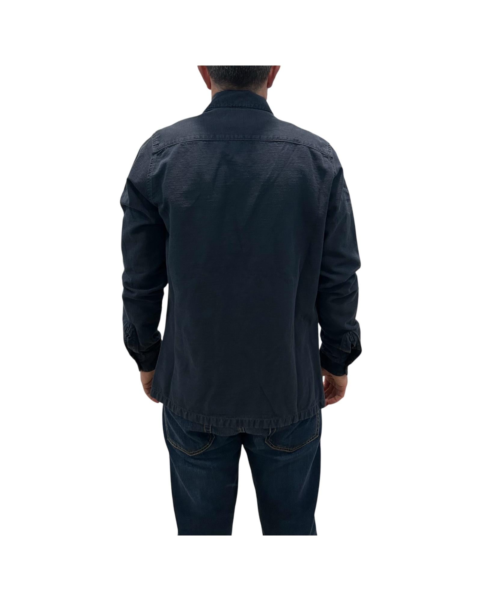 Camicia Over Uomo Navy 6510 NAVY BL'KER