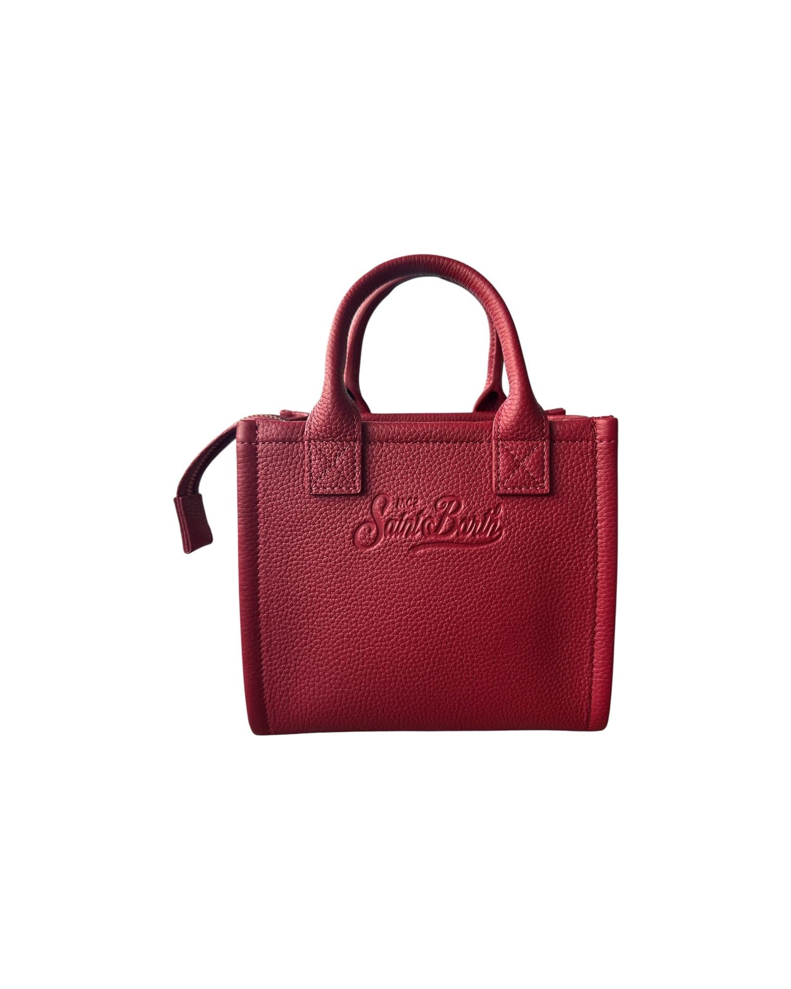 Borsa Mini Vanity Rosso ciliegia VANMI001 00777I MC2 SAINT BARTH