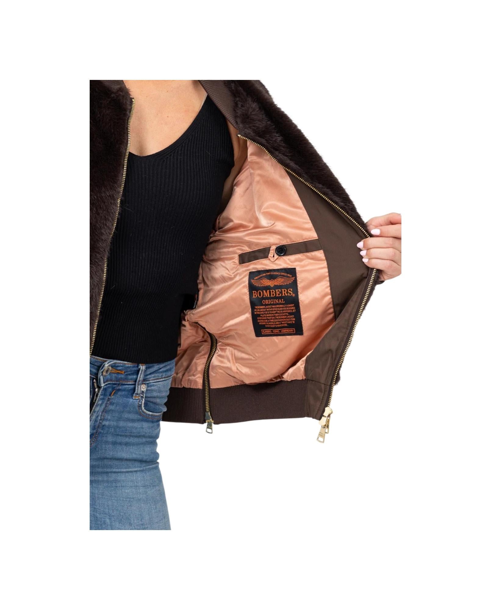 Giacca Seward Brown BWSEWARDF5 BRO BOMBERS ORIGINAL 