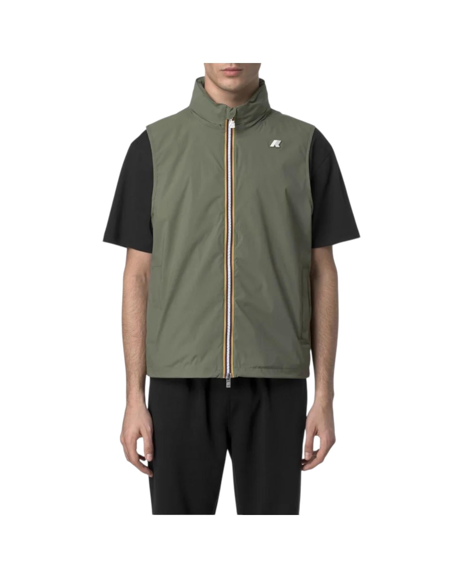 Gilet Valen in nylon Green lichen K3123TW V15 K-WAY