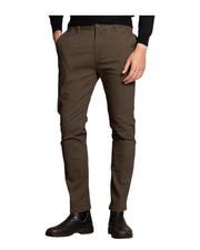 Pantalone in twill stretch Green